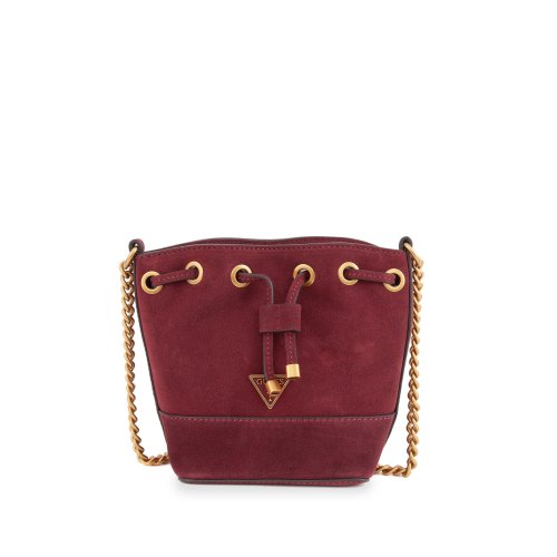 Жіноча сумка з ручками GUESS JEANS BAGS BORDEAUX