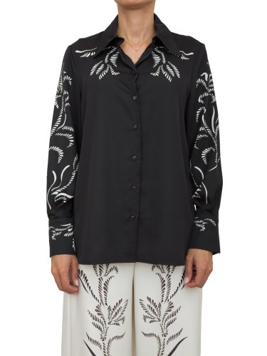 Женская рубашка с длинным рукавом MARELLA Shirt NERO