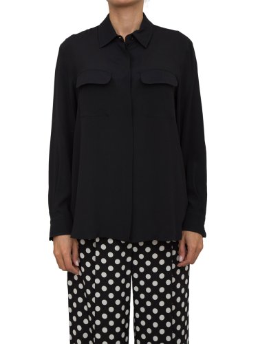 Женская рубашка с длинным рукавом MARELLA Shirt NERO