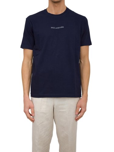 Чоловіча футболка PAUL&SHARK T-SHIRT COTONE BLU