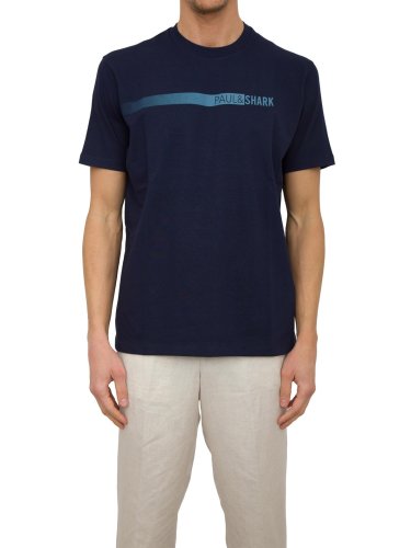 Чоловіча футболка PAUL&SHARK T-SHIRT COTONE BLU