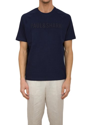 Мужская футболка PAUL&SHARK T-SHIRT COTONE BLU