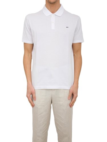 Мужское поло PAUL&SHARK POLO COTONE BIANCO
