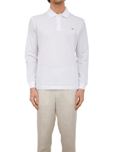 Мужское поло PAUL&SHARK POLO COTONE BIANCO