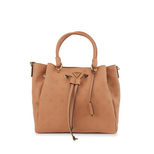 Женская сумка с ручками GUESS JEANS BAGS MARRONE