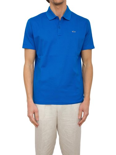 Чоловіче поло PAUL&SHARK POLO COTONE AZZURRO