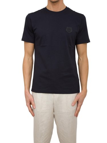 Чоловіча футболка ANTONY MORATO MAGLIA TAGLIATA MANICA CORTA BLU