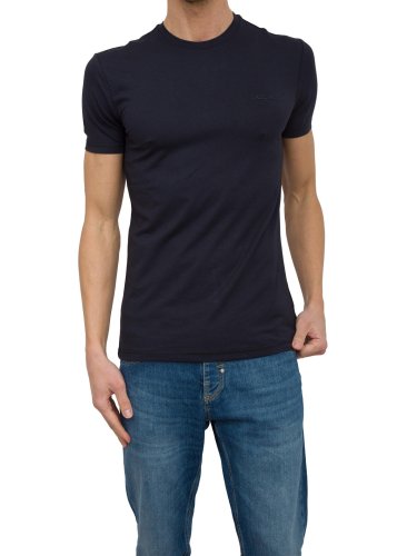 Чоловіча футболка ANTONY MORATO  MAGLIA TAGLIATA MANICA CORTA BLU