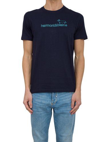 Чоловіча футболка HARMONT & BLAINE T-SHIRT BLU