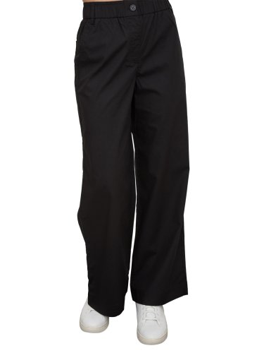 Жіночі повсякденні брюки NENETTE PANTALONE GAMBA DIRITTA TESSUTO COTONE/TENCEL NERO