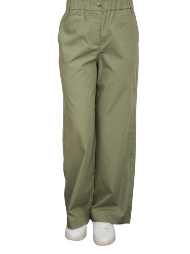 Жіночі повсякденні брюки NENETTE PANTALONE GAMBA DIRITTA TESSUTO COTONE/TENCEL VERDE