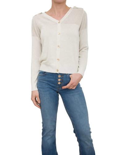 Женский кардиган FRACOMINA KNITTED CARDIGAN GOLD ORO