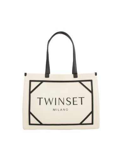 Жіноча сумка з ручками TWIN-SET SHOPPING BIANCO