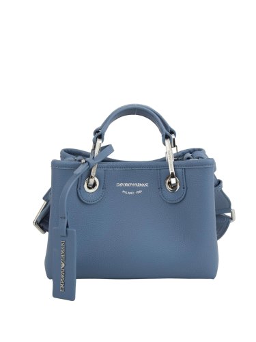 Женская сумка с ручками EMPORIO ARMANI SHOPPING BAG AZZURRO