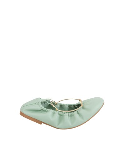 Жіноче класичне взуття TWIN-SET BALLERINA ACQUAMARINA