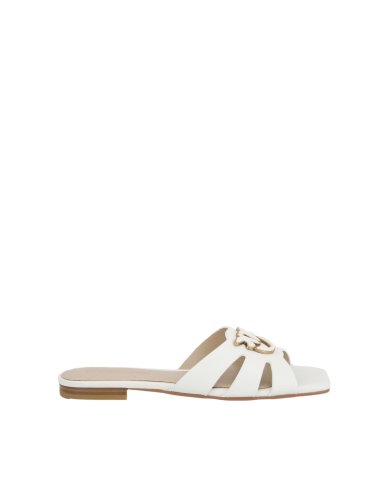 Женские шлепанцы PINKO SLIPPER BIANCO