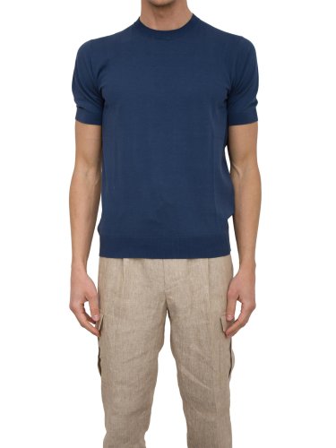 Мужской свитер PAOLO PECORA Maglia Girocollo BLU
