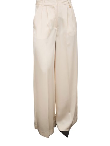 Женские повседневные брюки FRACOMINA SUPER FLARE PANTS SAND BEIGE