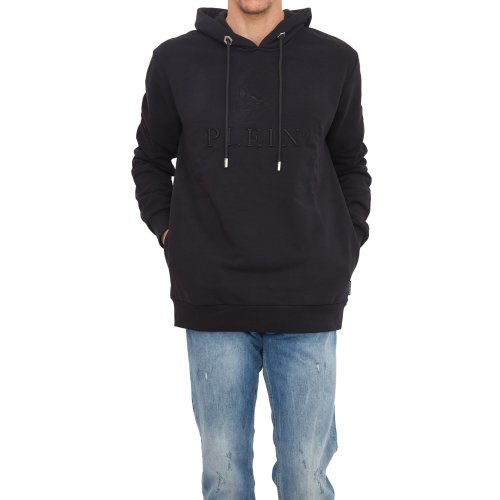 Чоловіча толстовка PHILIPP PLEIN Hoodie sweatshirt NERO