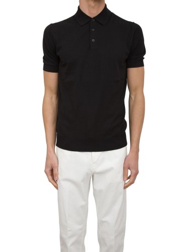 Мужское поло PAOLO PECORA Maglia A Polo NERO