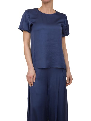 Женская блузка FRACOMINA BLOUSE BLUE BLU