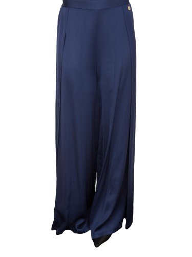 Женские повседневные брюки FRACOMINA PALAZZO PANTS BLUE BLU
