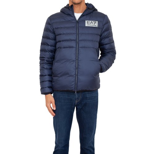 Мужская куртка EA7 EMPORIO ARMANI DOWN JACKET BLU