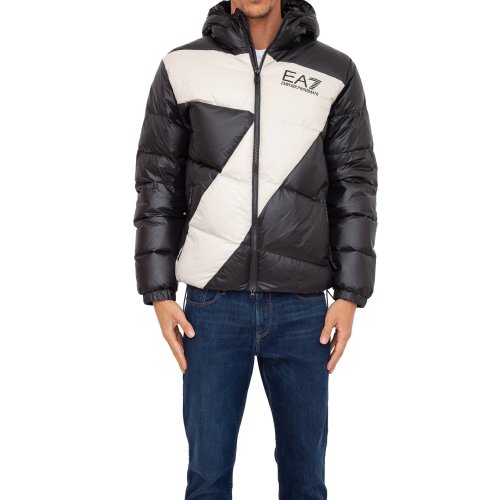 Мужская куртка EA7 EMPORIO ARMANI DOWN JACKET NERO