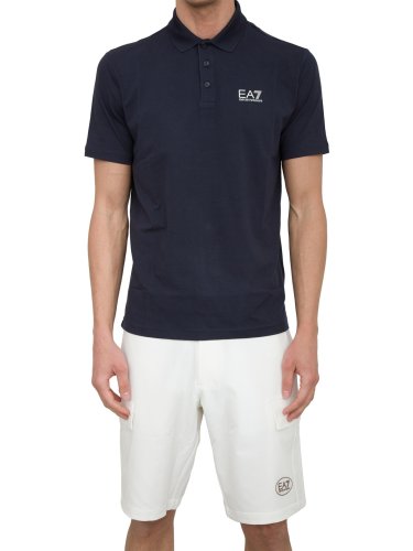 Чоловіче поло EA7 EMPORIO ARMANI POLO SHIRT BLU