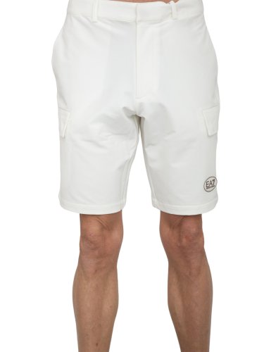 Мужские повседневные шорты EA7 EMPORIO ARMANI SHORTS BIANCO