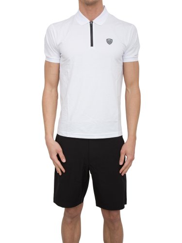 Мужское поло EA7 EMPORIO ARMANI POLO SHIRT BIANCO
