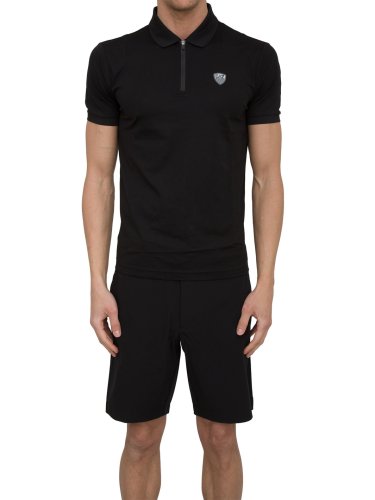 Чоловіче поло EA7 EMPORIO ARMANI POLO SHIRT NERO