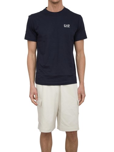 Мужская футболка  EA7 EMPORIO ARMANI T-SHIRT BLU
