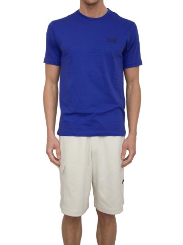 Мужская футболка  EA7 EMPORIO ARMANI T-SHIRT BLU