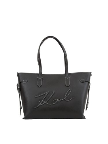 Женская сумка с ручками K.LAGERFELD klxav mirum tote NERO