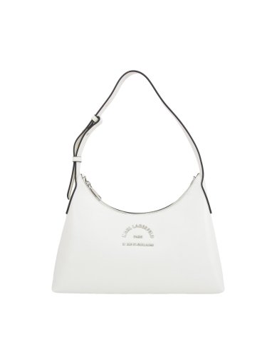 Женская сумка с ручками K.LAGERFELD rsg metal sp shb crinkle BIANCO