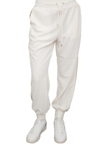 Женские спортивные штаны LIU JO Pantalone tessuto AVORIO