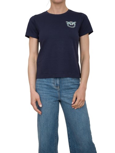 Жіноча футболка  PINKO T-SHIRT BLU