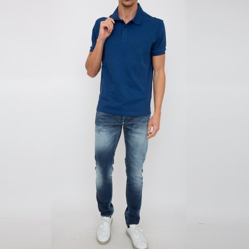 Чоловіче поло BIKKEMBERGS POLO BLU