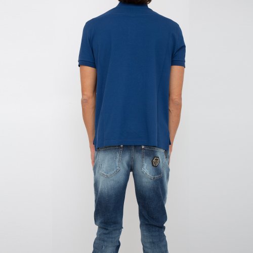 Мужское поло BIKKEMBERGS POLO BLU