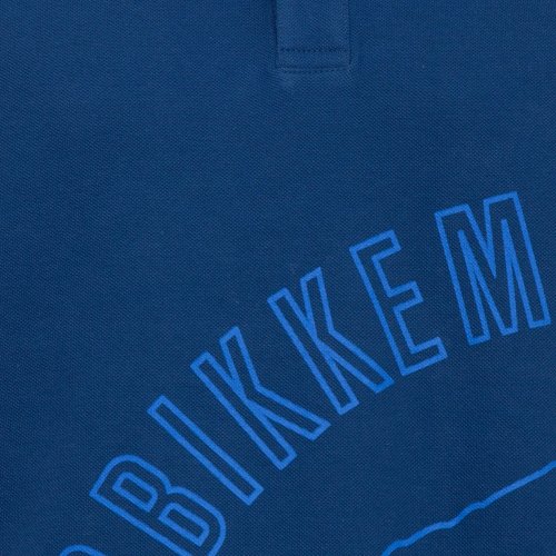 Мужское поло BIKKEMBERGS POLO BLU