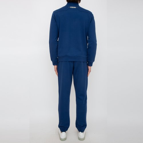 Чоловічий спортивний костюм BIKKEMBERGS ТUTA DA GINNASTICA BLU
