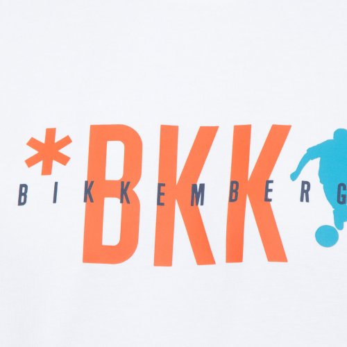 Чоловіча футболка BIKKEMBERGS MAGLIETTA BIANCO