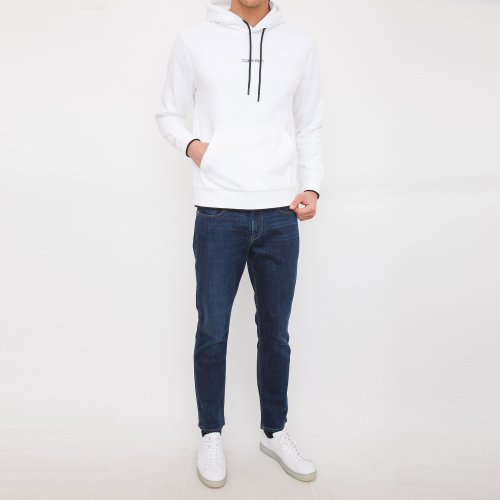 Мужская толстовка CALVIN KLEIN Heavyweight Knits BIANCO