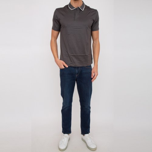 Чоловіче поло EMPORIO ARMANI POLO GRIGIO