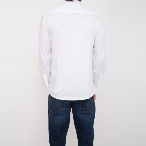 Мужская рубашка с длинным рукавом EMPORIO ARMANI CAMICIA BIANCO