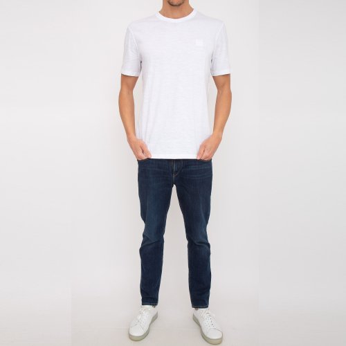 Мужская футболка HUGO BOSS Jersey BIANCO