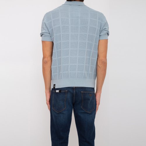 Чоловічий светр EMPORIO ARMANI PULLOVER CELESTE
