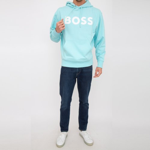 Чоловіча толстовка HUGO BOSS Jersey CELESTE