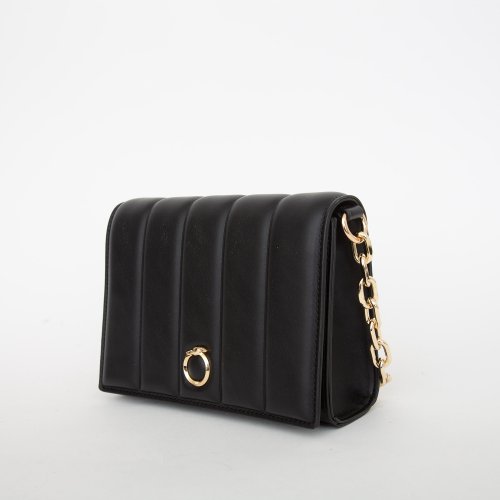 Жіноча кросбоді TRUSSARDI DUNE CROSSBODY SM QUILTED SMOOTH FAUX LEATHER NERO